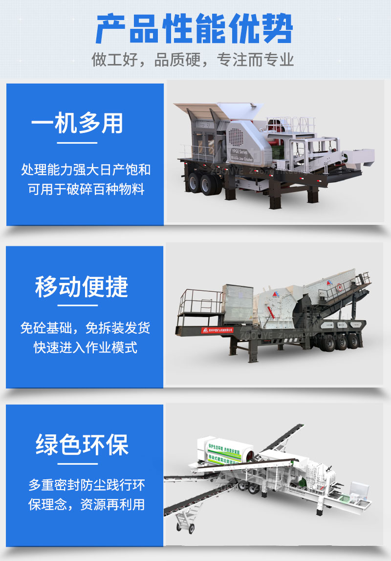 移動建筑垃圾破碎機(jī)